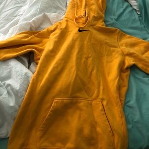 Yellow Nike sweatshirt